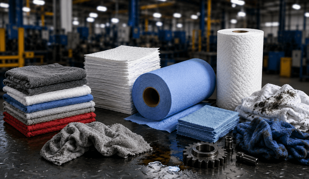 industrial wiping cloths