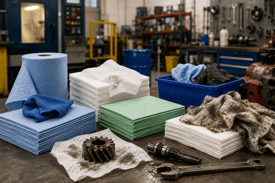 How to Choose the Right Industrial Wipers for Your Cleaning and Maintenance Needs